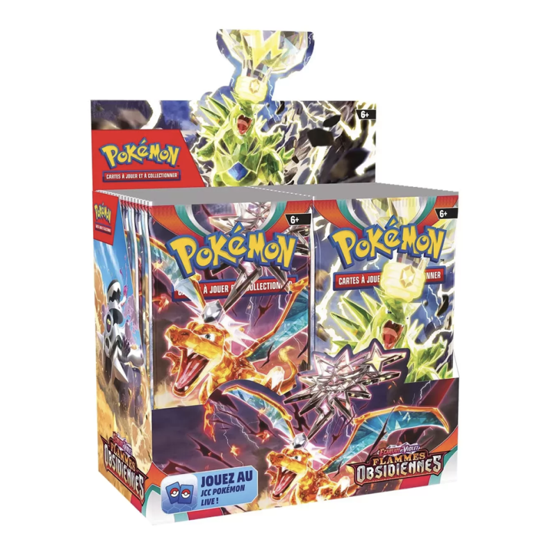 Display - Pokemon - Flammes Obsidiennes - EV3 - Scellé - Français