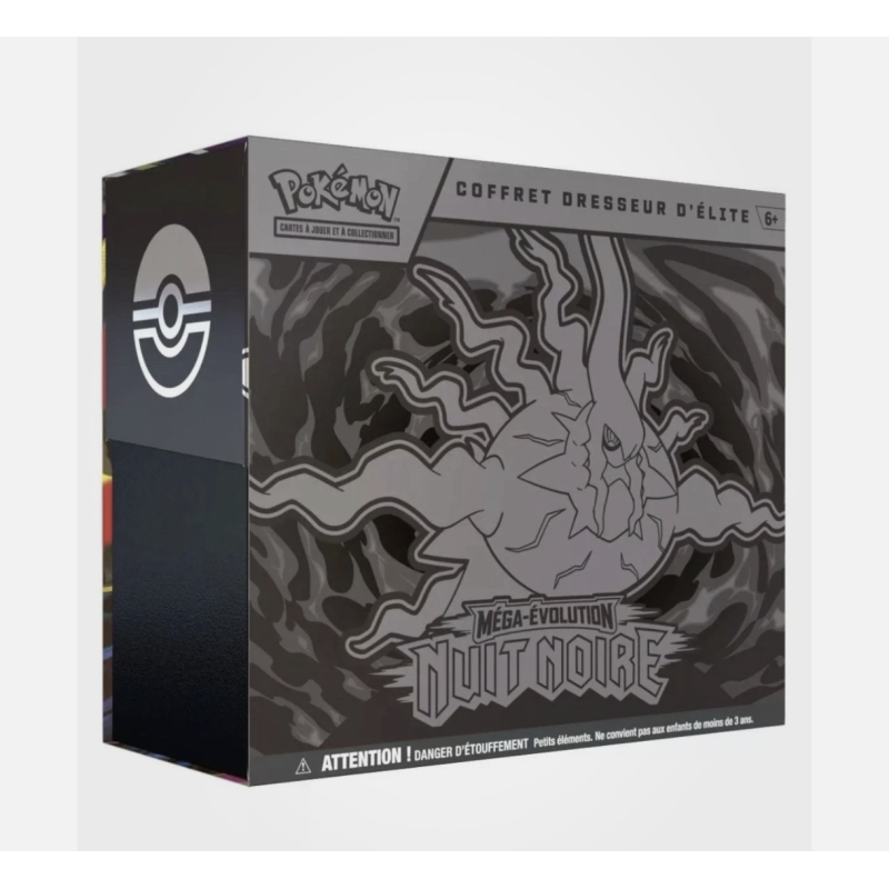 Pokemon ETB Coffret Traineur d'Elite ME05 NUIT NOIRE neuf scellé en français