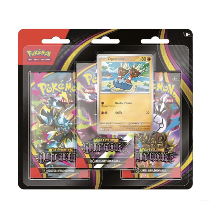 Pokémon : ME05 Nuit Noire - Tripack