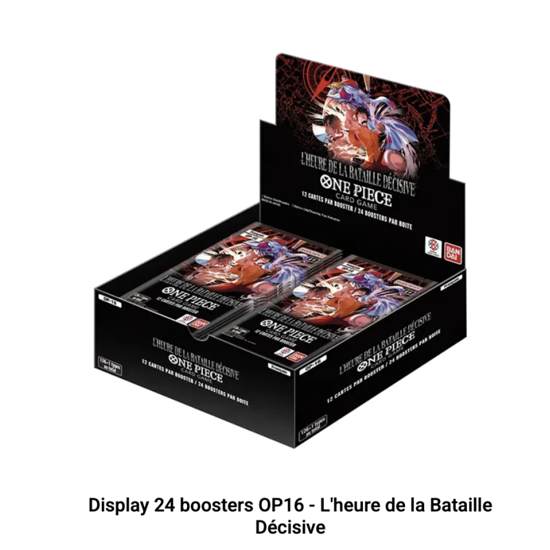 Display 24 boosters OP16 - L'heure de la Bataille Décisive FR