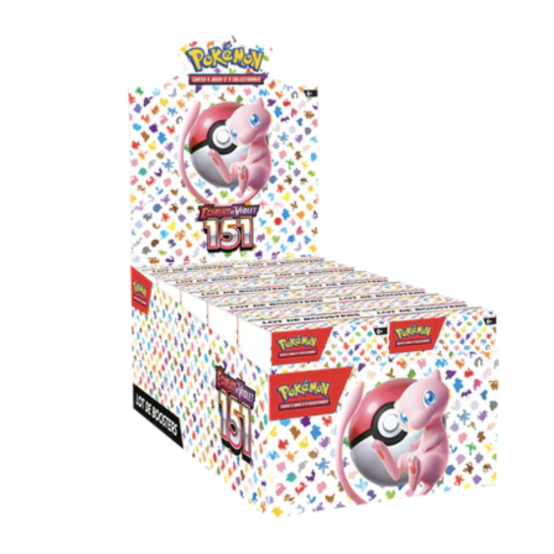 Display Bundle (60 boosters) EV3.5 - Écarlate et Violet : 151 🇫🇷