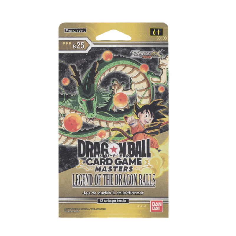 Dragon Ball Super - Booster sous blister de 12 cartes B25 : Legends of the Dragon Balls