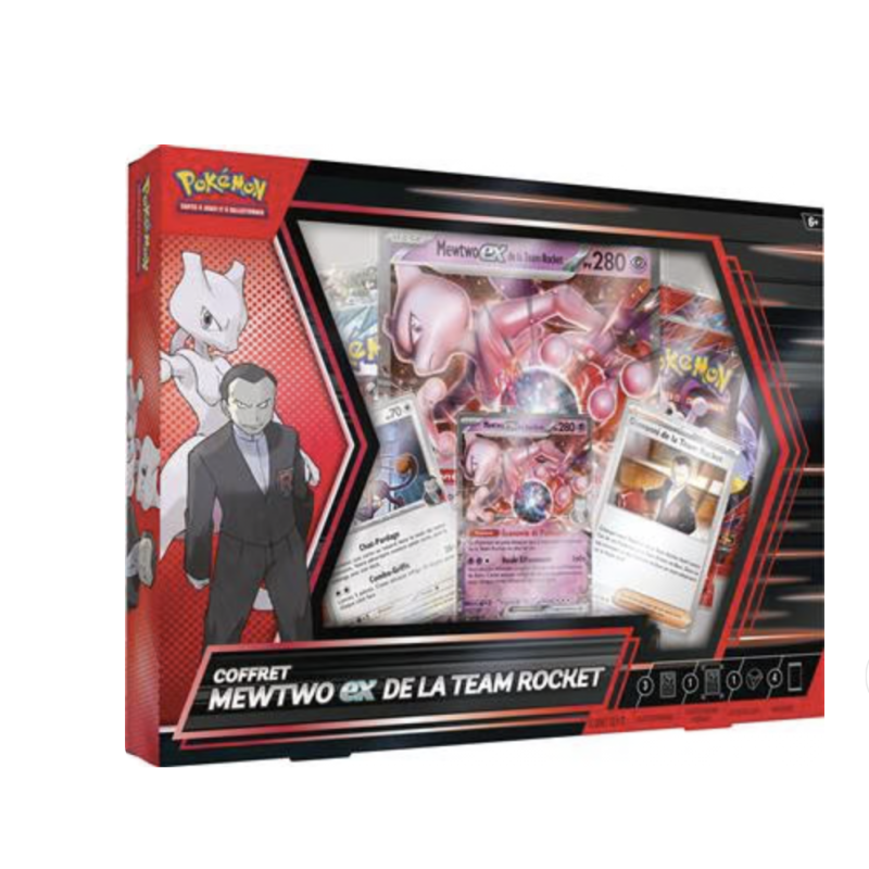 Coffret Mewtwo EX de la Team Rocket - EV10 🇫🇷