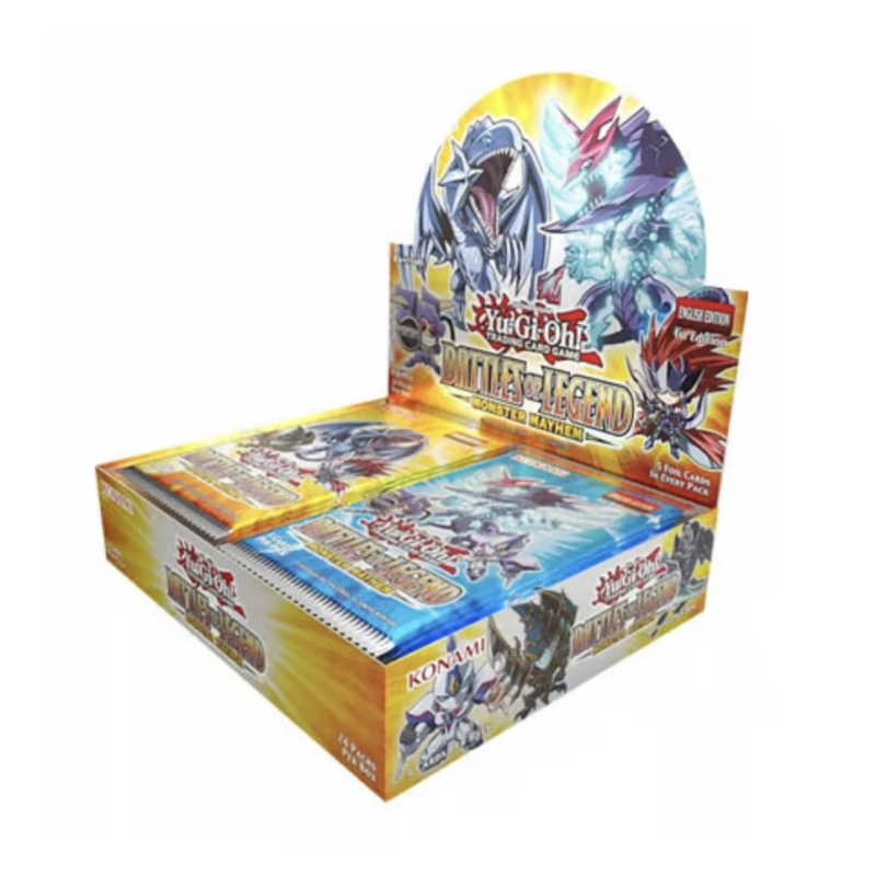 Yu-Gi-Oh! Display de 24 boosters Batailles de Légende : Le Tumulte des Monstres FR