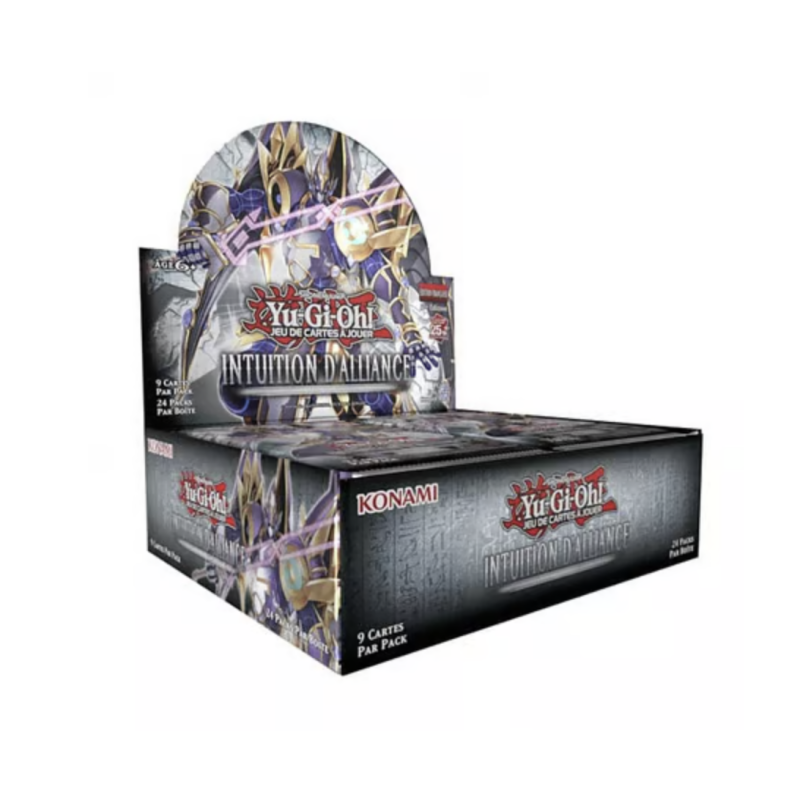 YU-GI-OH! JCC - DISPLAY DE PACK DE BOOSTER INTUITION D'ALLIANCE (24 BOOSTERS) - FR