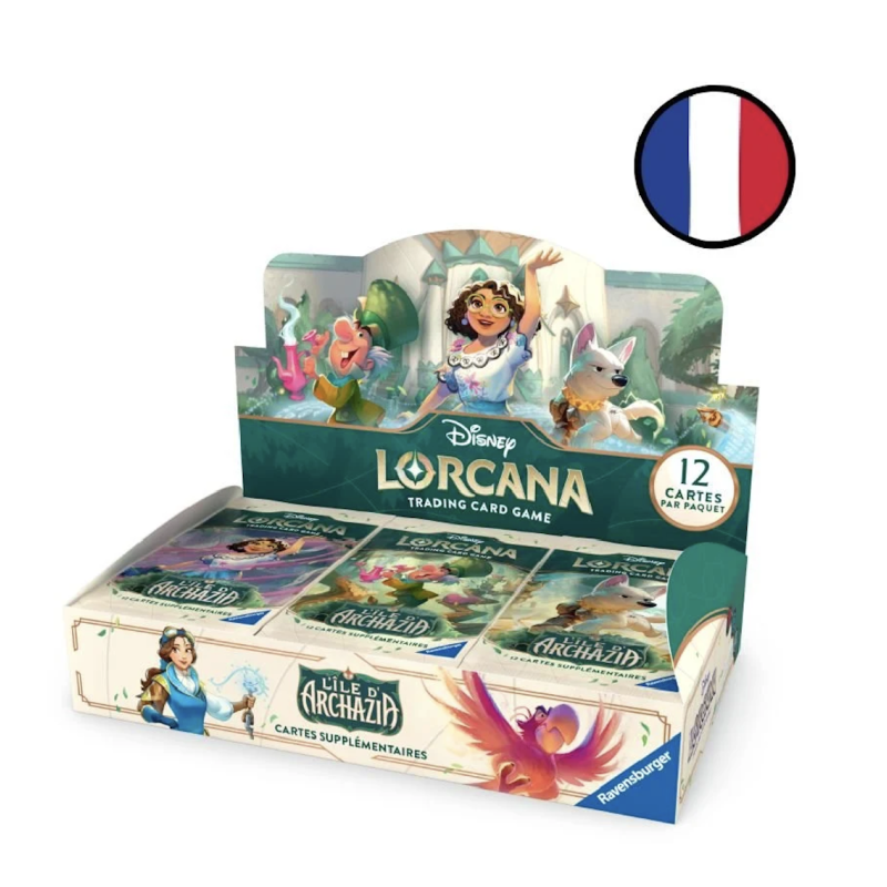 DISPLAY 24 BOOSTERS - LORCANA SAISON 7 L'ÎLE D'ARCHAZIA FR