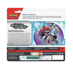 POKÉMON EV09 : PACK 3 BOOSTERS aventure ensemble FR