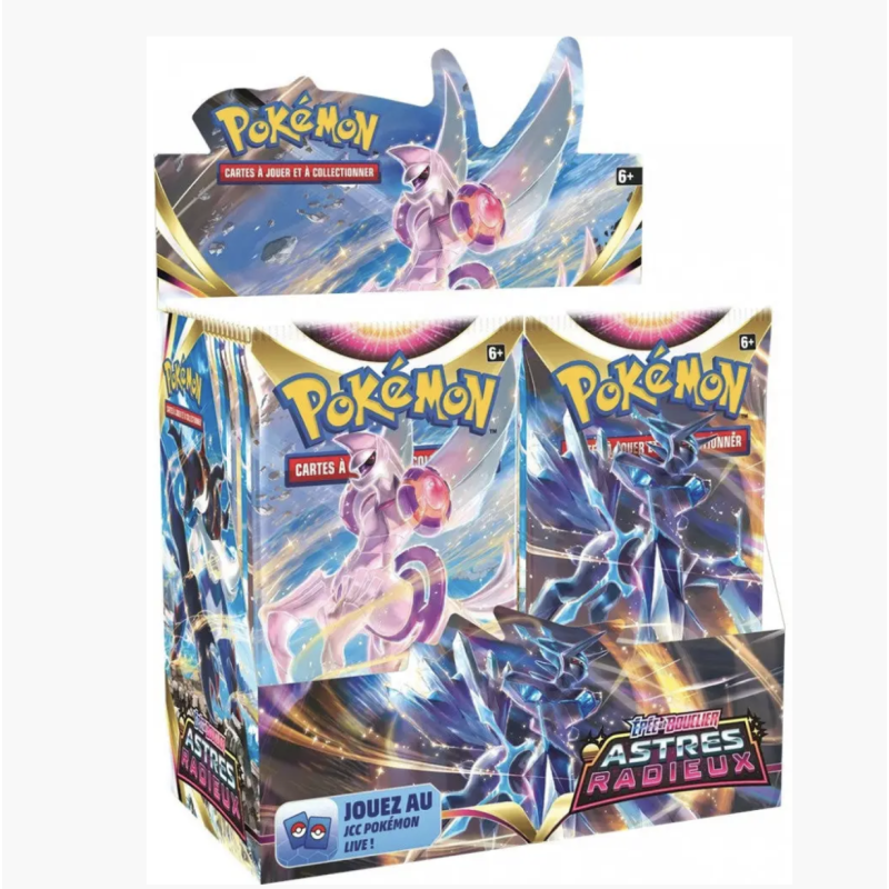Pokémon Display 36 boosters EB10 ASTRES RADIEUX, scéllée s/ blister VF